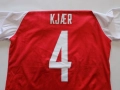 футболна тениска denmark kjaer #4 hummel/juventus adidas екип блуза фанела мъжка оригинална L/M, снимка 4