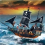 🏴‍☠️ Конструктор Pirate Ship – Черната Перла ⚓ (652 части), снимка 2