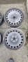 Железни джанти 16-ки 5×112 със оригинални тасове на VW, снимка 3