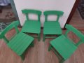 Цветни детски столчета изработени от бук.Производител , снимка 6