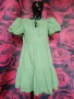 Sinsay ярко зелена къса разкроена рокля М, снимка 5