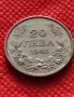 Монета 20 лева 1940г. Царство България за колекция декорация - 24795, снимка 1