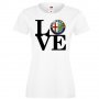 Дамска тениска Alfa Romeo LOVE, снимка 3