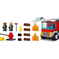 НОВИ! LEGO® City 60280 Пожарникарски камион със стълба, снимка 7 - Конструктори - 40664381