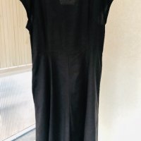 Черна рокля BEXLEYS WOMAN лен и вискоза, снимка 9 - Рокли - 32216359