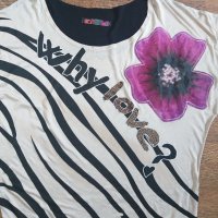 desigual - страхотна дамска блуза КАТО НОВА , снимка 2 - Туники - 28665416