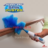 Електрическа четка за почистване на прах – Hurricane Spin Duster, снимка 2 - Прахосмукачки - 28795153