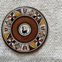 Перуанска мини чинийка, снимка 1 - Антикварни и старинни предмети - 43799001