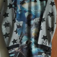 Блуза с космически мотиви 152р-р, снимка 1 - Детски Блузи и туники - 38340755