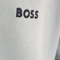 Hugo Boss Paddy Pique Cotton Regular Fit Mens Size 2XL НОВО! ОРИГИНАЛНА Тениска!, снимка 11 - Тениски - 43077736