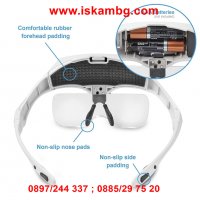 Увеличителни очила с лупи - КОД 2203, снимка 15 - Друга електроника - 28588909