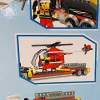 Лего конструктор 🚕 CITY FIRE 🔥 🚒 JDLT 412 части, снимка 3 - Конструктори - 43245029