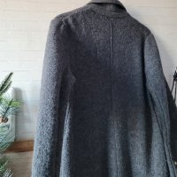 Сиво палто ZARA вълна , снимка 7 - Палта, манта - 43368146