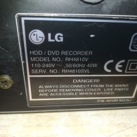 lg rh4810v hdd/dvd recorder+remote 0304211225, снимка 13 - Плейъри, домашно кино, прожектори - 32407416