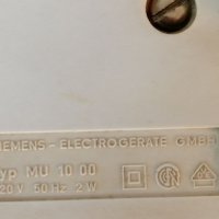 Електромеханичен часовник SIEMENS , снимка 5 - Колекции - 33657113