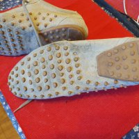 мъжки обувки -BYBLOS- Italy № 43  естествена кожа нубук, снимка 6 - Ежедневни обувки - 43136196