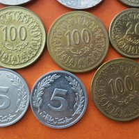 Лот монети Тунис, снимка 5 - Нумизматика и бонистика - 40525854