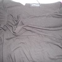Нов Дамски Топ Блуза с дълги ръкави! Отворено Деколте р-р ХЛ, снимка 4 - Блузи с дълъг ръкав и пуловери - 43223358