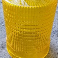 Ново стъкло за жълт авариен буркан Hella , снимка 1 - Аксесоари и консумативи - 40036777