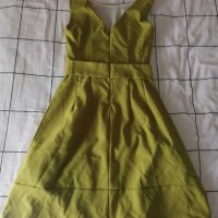 Тревисто зелена рокля - нова. Размер S/М, снимка 2 - Рокли - 43487907