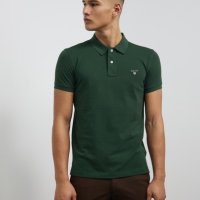 gant polo shirt - страхотна мъжка тениска Л размер, снимка 1 - Тениски - 40486343