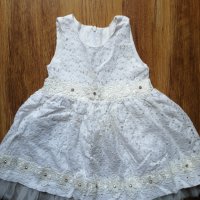 Бяла рокля за принцеса , снимка 3 - Детски рокли и поли - 36631790
