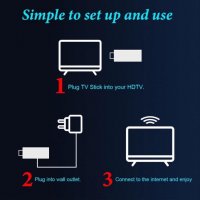 Android TV Stick 4K - Медиа плеър , снимка 7 - Приемници и антени - 36728682