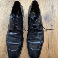 Елегантни черни обувки Rollmann, снимка 3 - Официални обувки - 32407844