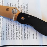 Сгъваем нож Spyderco Military, снимка 5 - Ножове - 38494486