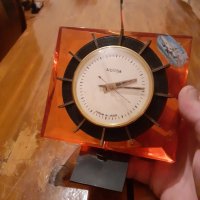 Стар настолен часовник,будилник Мълния,Molnija, снимка 2 - Антикварни и старинни предмети - 28051604