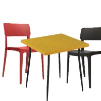 Столове и маси червен,бял,черен цвят-полипропилен,на склад, снимка 6 - Маси - 44048471