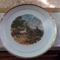 Стар порцелан Гърция колекционерска чиния, снимка 1 - Антикварни и старинни предмети - 38440033