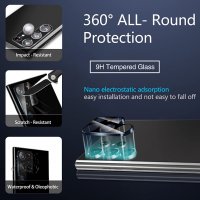 Нов пълен комплект за защита телефон Samsung Galaxy S23 Ultra Самсунг Протектор, снимка 3 - Стъкла за телефони - 39745747
