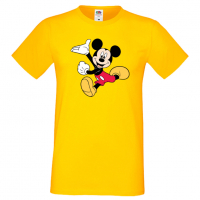 Мъжка тениска Mickey Mouse 5 Подарък,Изненада,Рожден ден, снимка 10 - Тениски - 36576314