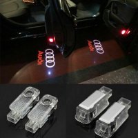 Led лого крушки за Audi A8 A7 A5 A6 A4 A3 A1 R8 TT Q7 Q5 Q3 C6 B5 , снимка 1 - Аксесоари и консумативи - 28583286