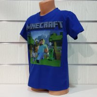 Нова детска тениска с дигитален печат MINECRAFT (Майнкрафт), снимка 3 - Детски тениски и потници - 32607613