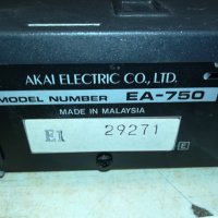 AKAI EA-750 SOUND PROCESSOR-ВНОС GERMANY 3110221754, снимка 13 - Ресийвъри, усилватели, смесителни пултове - 38513800
