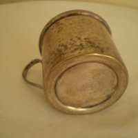 Стара посребрена немска каничка за мляко , чай маркирана, снимка 4 - Аксесоари за кухня - 36955372