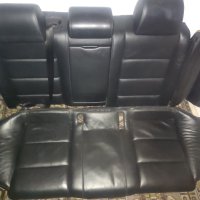 Задна седалка черна кожа за Ауди А6 ц6 4ф  Audi A6 c6 4f avant, снимка 3 - Части - 43322998