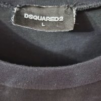 Мъжка тениска DSQUARED черна, снимка 2 - Тениски - 37506226