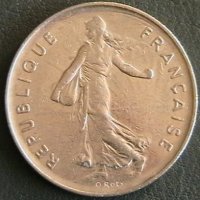5 франка 1987, Франция, снимка 2 - Нумизматика и бонистика - 28435814