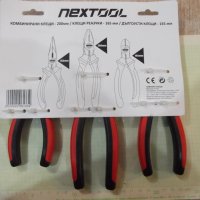 Комплект "NEXTOOL" 3 броя клещи нов, снимка 6 - Клещи - 39191020