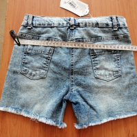 Детски дънкови къси панталони, снимка 4 - Детски къси панталони - 36555925