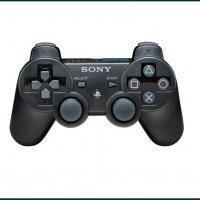 PS3 Dualshock - Безкабелен вибриращ джойстик-контролер ра Плейстейшън, снимка 3 - Джойстици и геймпадове - 36820508