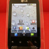 Телефон LG Optimus ME P350+Зарядно, снимка 1 - LG - 26629653