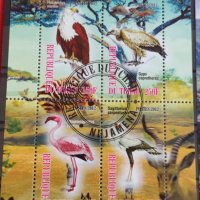 Пощенски марки чиста комплектна серия ПТИЦИ поща Република Чад за колекция 29522, снимка 5 - Филателия - 37723311