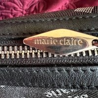 Дамска чанта естествена кожа и промазан плат Marie Claire, снимка 3 - Чанти - 36860459