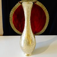 Бронзова ваза Британска Индия 28 см.,маркирана. , снимка 5 - Вази - 40169285