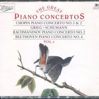 The Great Piano Concertos, снимка 1 - CD дискове - 35467651