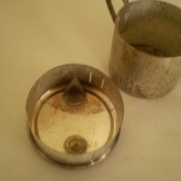 Стара посребрена немска каничка за мляко , чай маркирана, снимка 7 - Аксесоари за кухня - 36955372